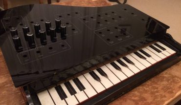 Vintage wooden toy piano